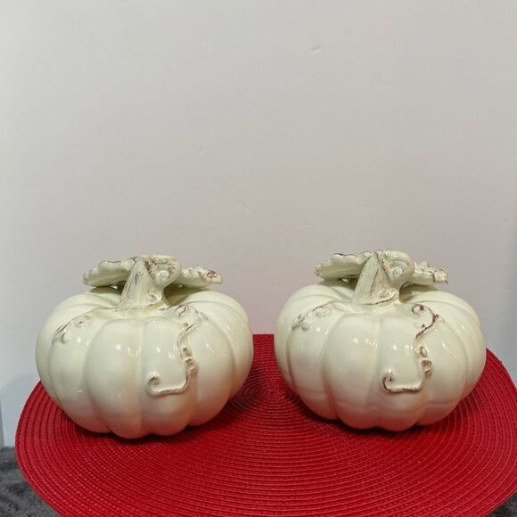 Pumpkins Set of 2 NWT - Picture 5 of 6